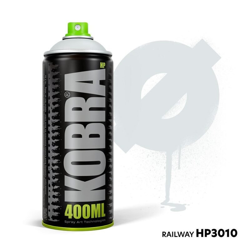 KOBRA - HP 3010 - RAILWAY 400ml - Cinza