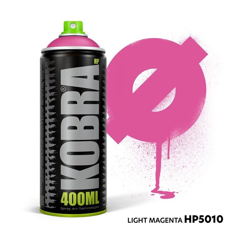 KOBRA - HP 5010 - LIGHT MAGENTA 400ml - Rosa