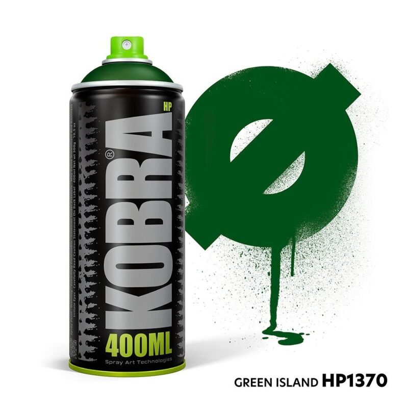 KOBRA - HP 1370 - GREEN ISLAND 400ml - Verde