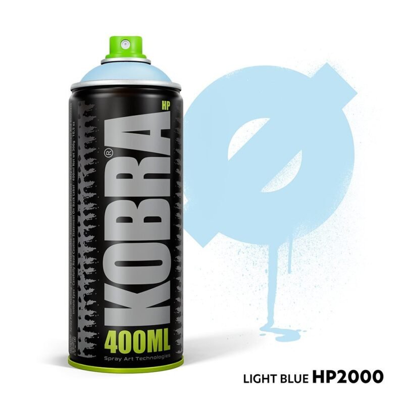 KOBRA - HP 2000 - LIGHT BLUE 400ml - Azul