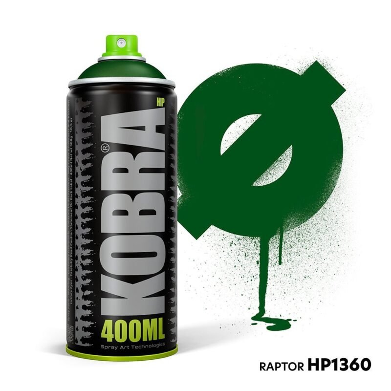 KOBRA - HP 1360 - RAPTOR 400ml - Verde