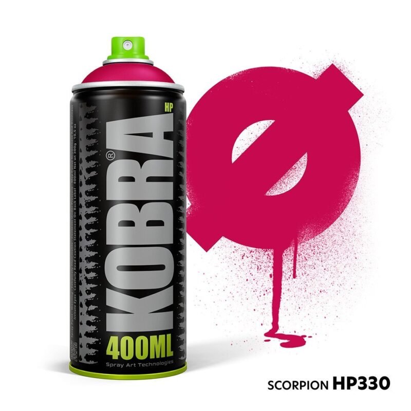 KOBRA - HP 330 - SCORPION 400ml - Vermelho
