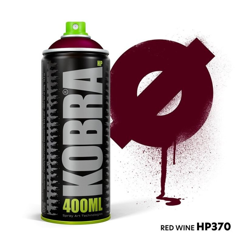 KOBRA - HP 370 - RED WINE 400ml - Vermelho