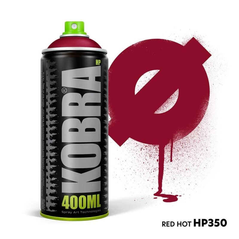 KOBRA - HP 350 - RED HOT 400ml - Vermelho