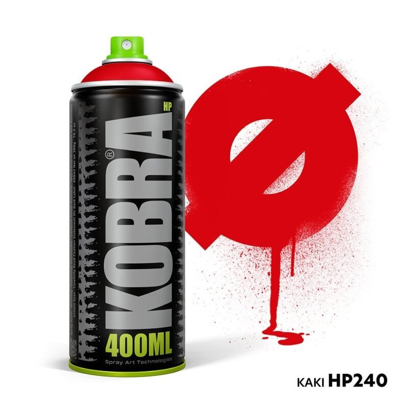 KOBRA - HP 240 - KAKI 400ml - Laranja