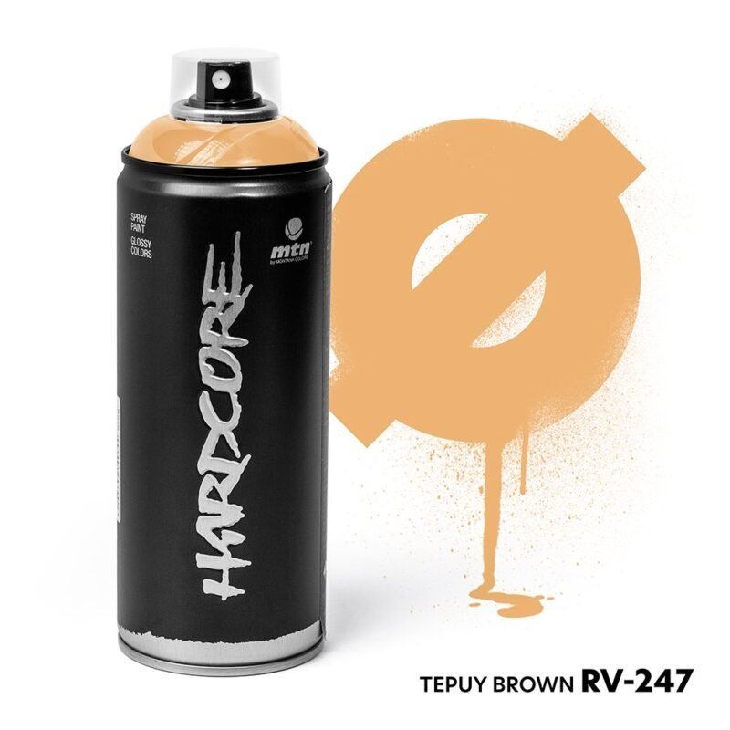 MTN HARDCORE - RV-247 - TEPUY BROWN 400ml - Marrom