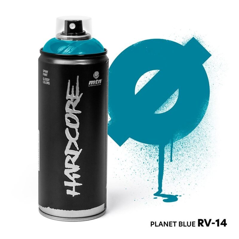 MTN HARDCORE - RV-14 PLANET BLUE 400ml - Azul