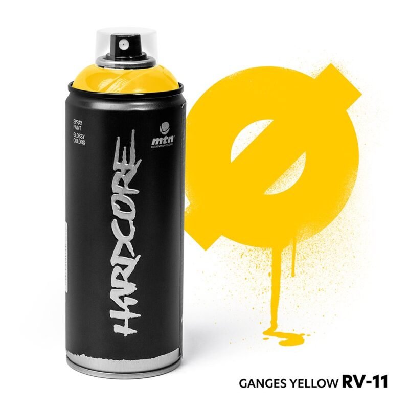 MTN HARDCORE - RV-11 - GANGES YELLOW 400ml - Amarelo