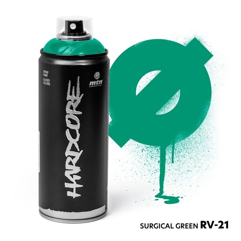 MTN HARDCORE - RV-21 - SURGICAL GREEN 400ml - Verde