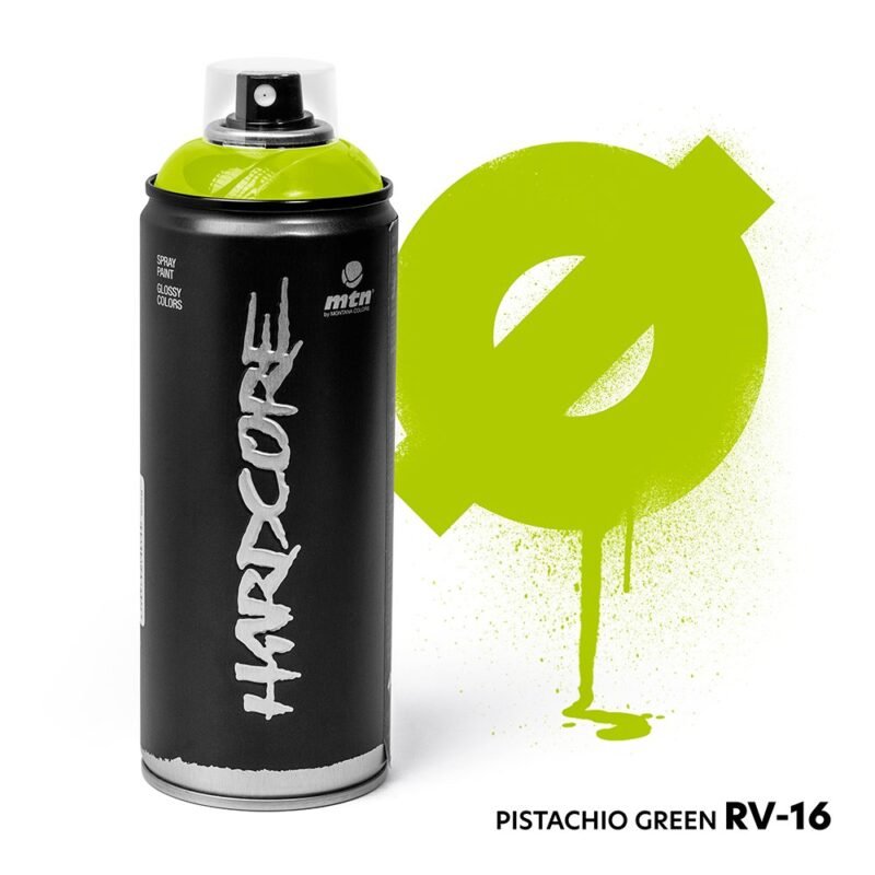 MTN HARDCORE - RV-16 - PISTACHIO GREEN 400ml - Verde
