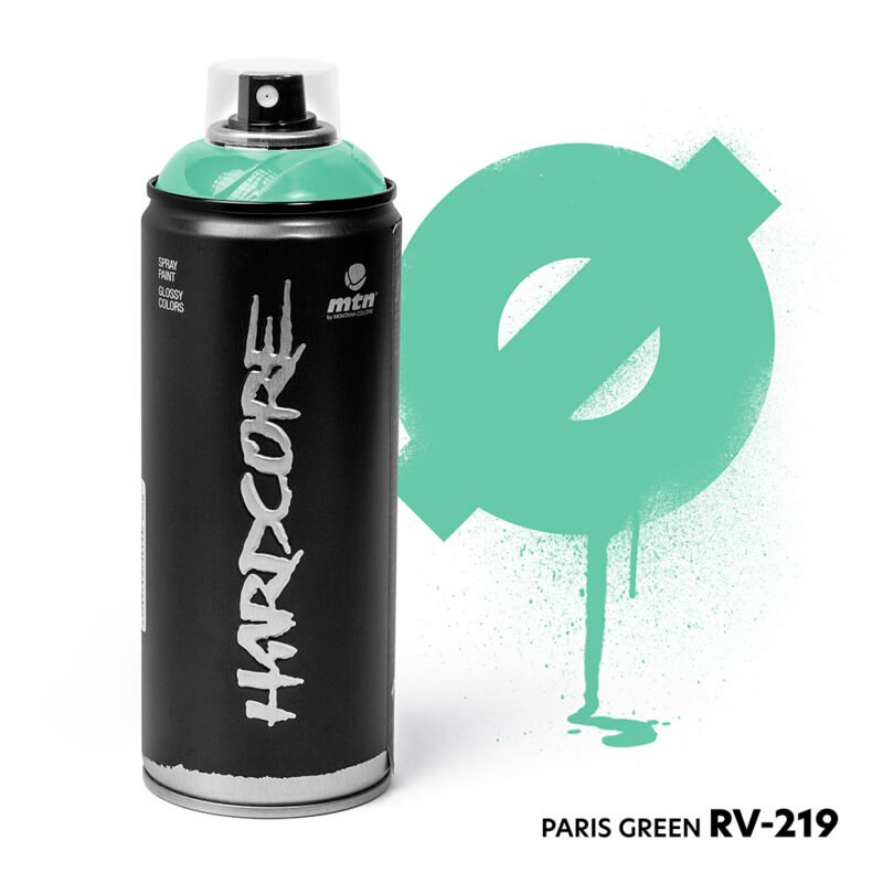 MTN HARDORE - RV-219 - PARIS GREEN 400ml - Verde