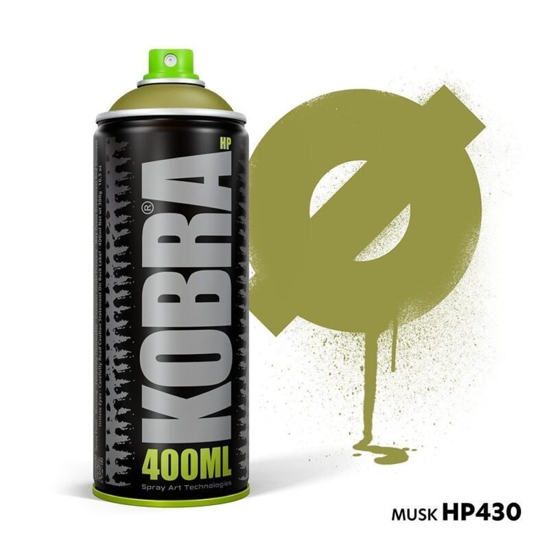 KOBRA - HP 430 - MUSK 400ml - Amarelo/Verde