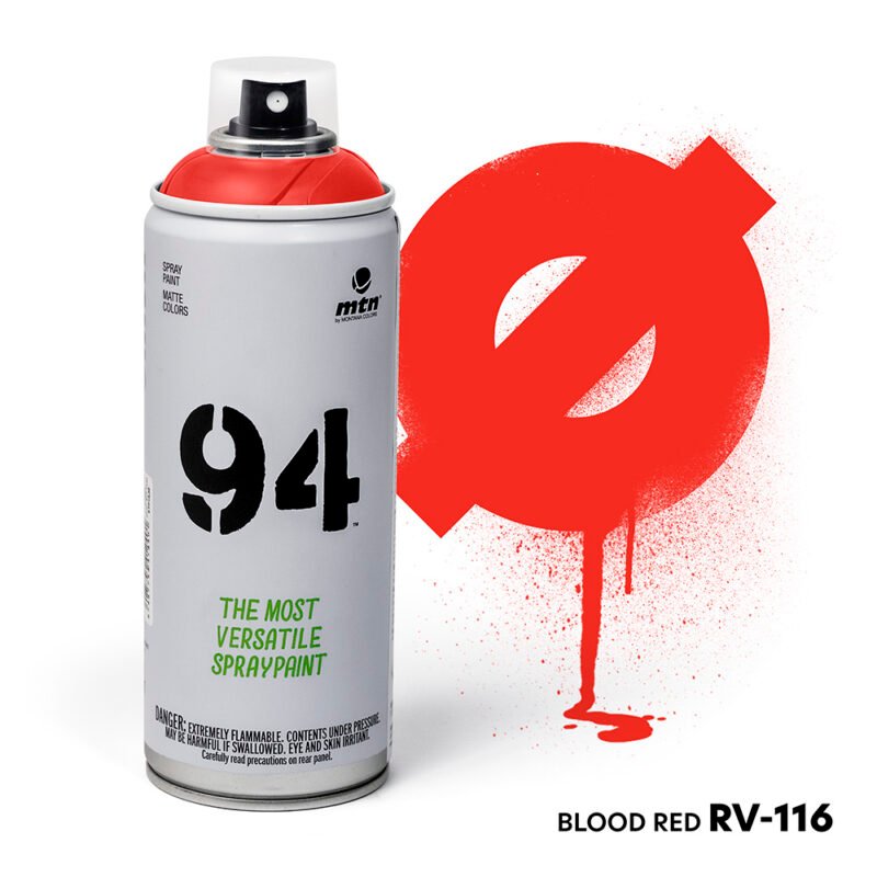 MTN 94 - RV-116 Blood Red 400ml - Vermelho