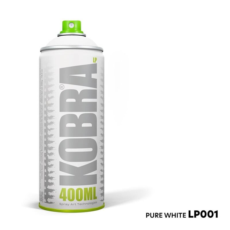 KOBRA - LP 001 - PURE WHITE 400ml - Branco