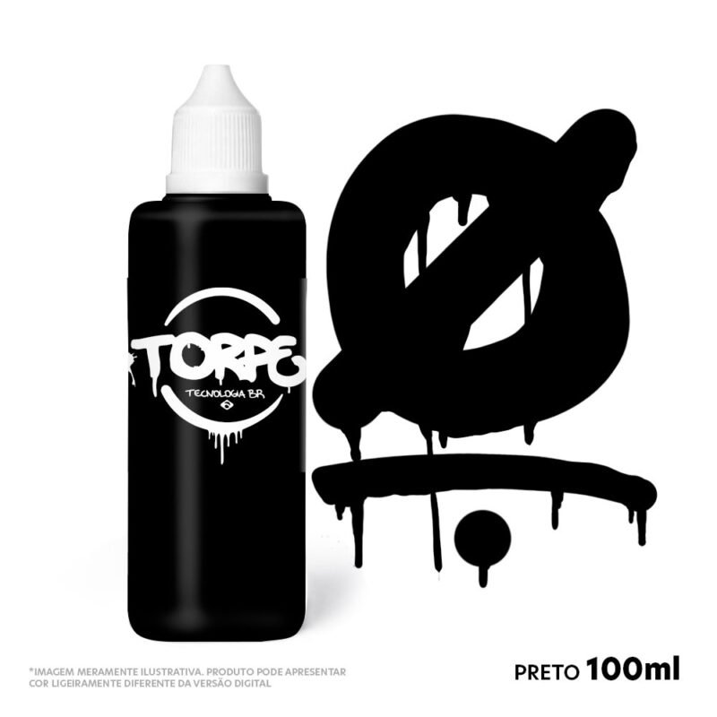 MARCADOR SQUEEZER TORPE 100ml - PRETO