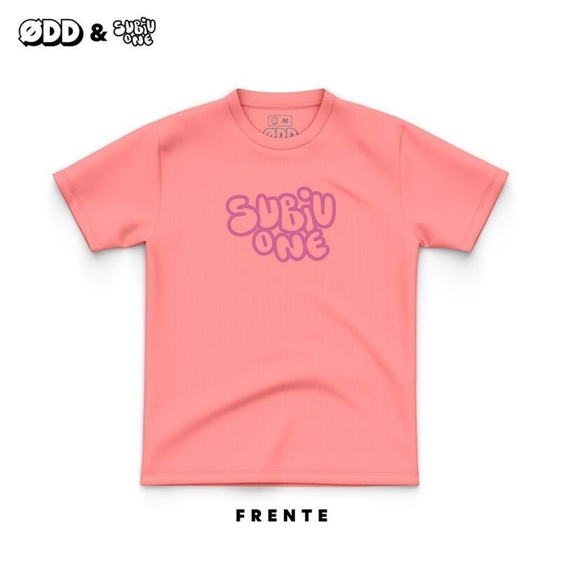 CAMISETA COLLAB ODD X SUBIU - ROSA