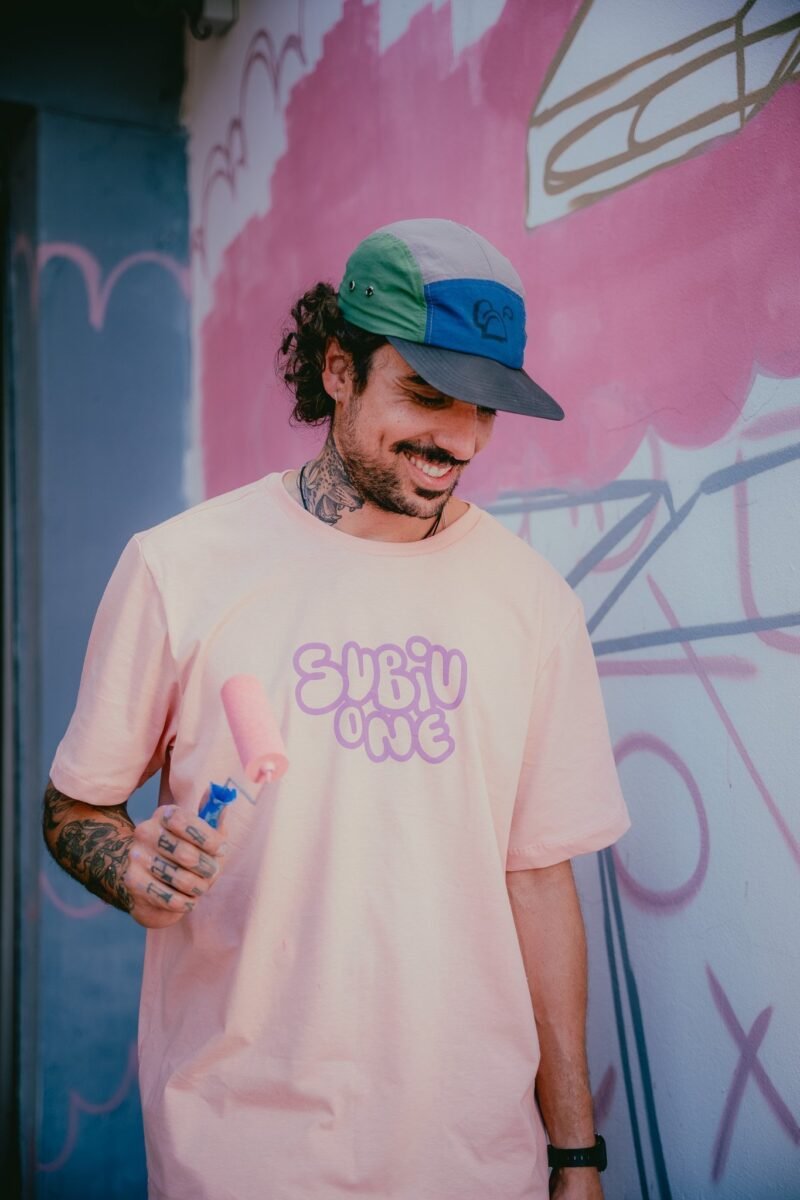 CAMISETA COLLAB ODD X SUBIU - ROSA - Imagem 5