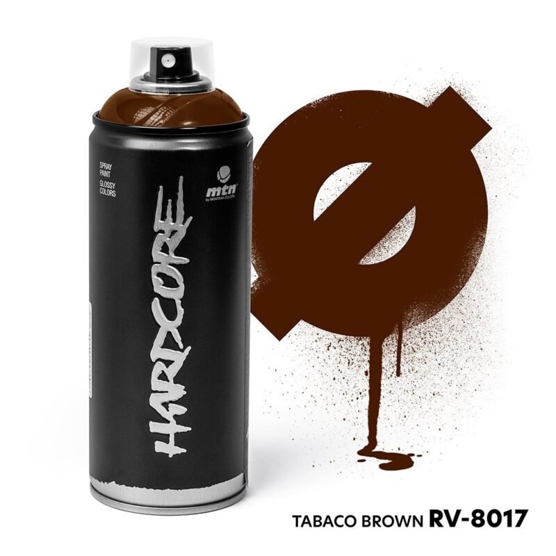 MTN HARDCORE - RV-8017-  TABACO BROWN 400ml - Marrom