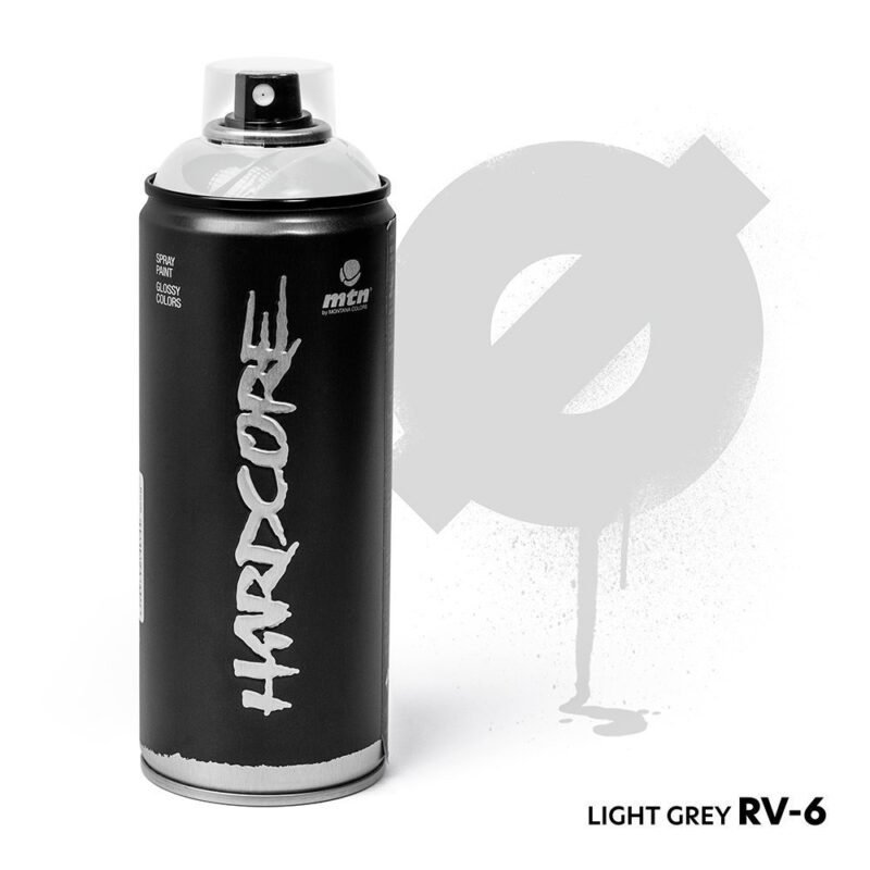 MTN HARDCORE - RV-6 - LIGHT GREY 400ml - Cinza