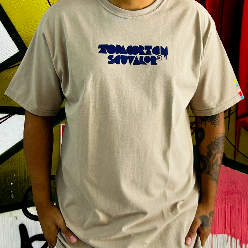 Camiseta - JAE - TCTSV - BEGE