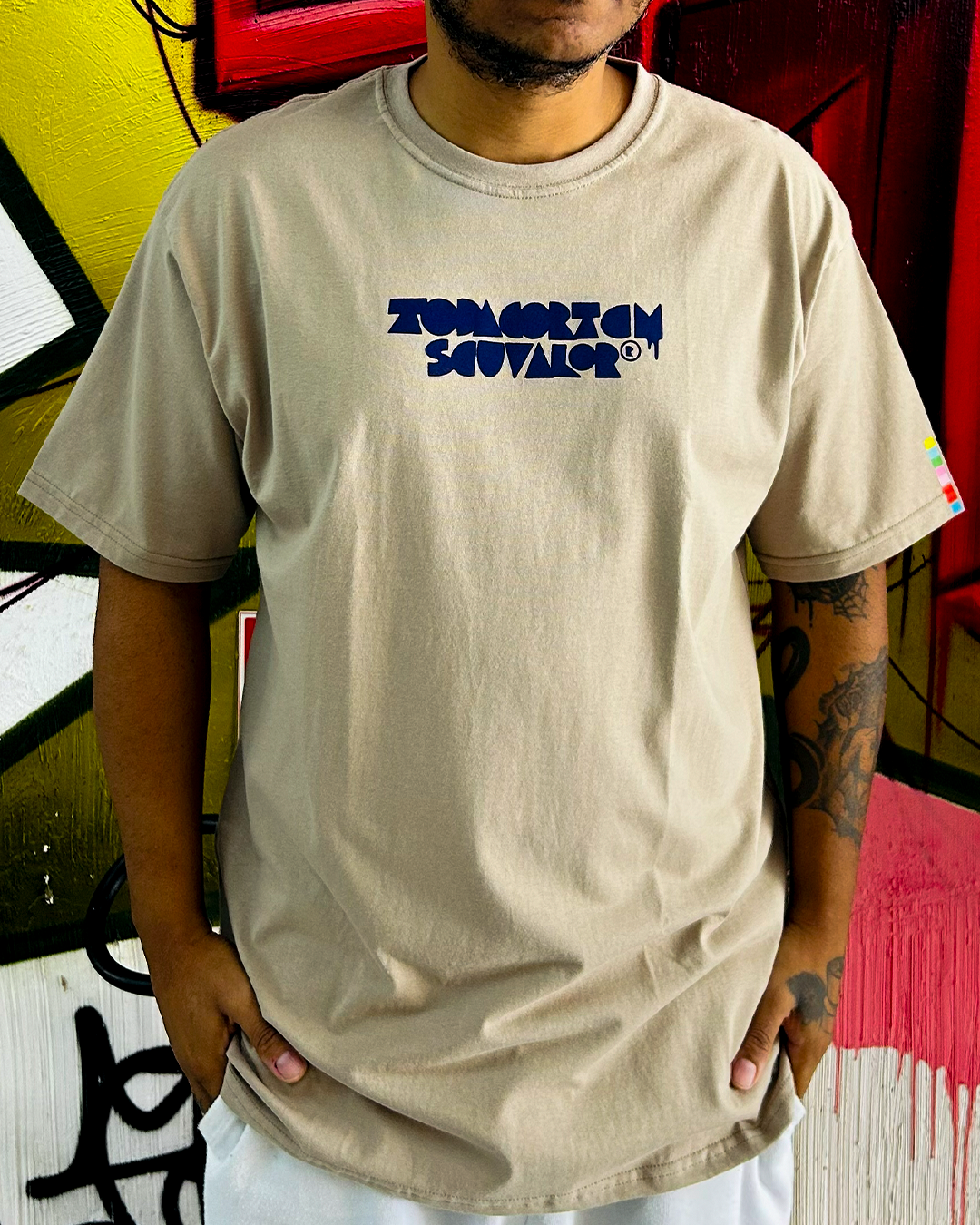Camiseta - JAE - TCTSV - BEGE