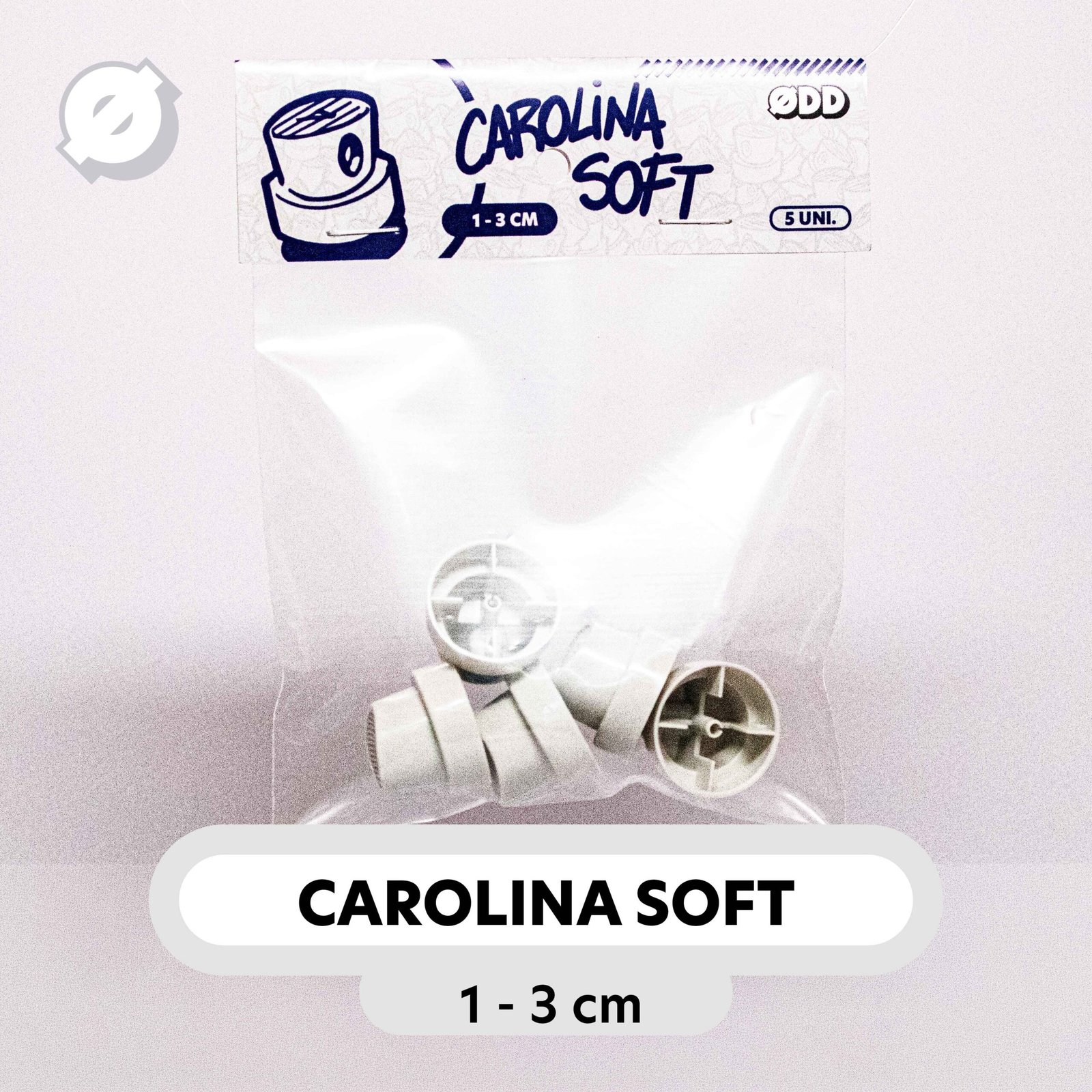 CAP VÁLVULA - CAROLINA SOFT - PACK 5 UNIDADES