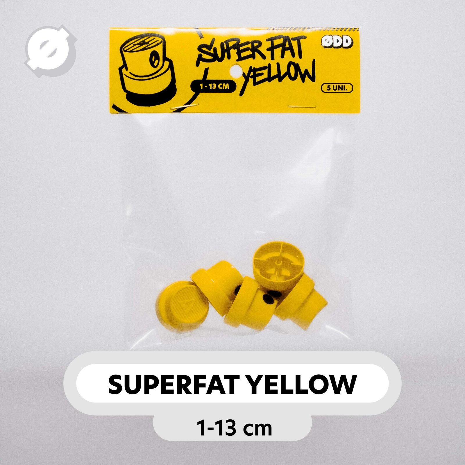 CAP VÁLVULA - SUPERFAT YELLOW - PACK 5 UNIDADES