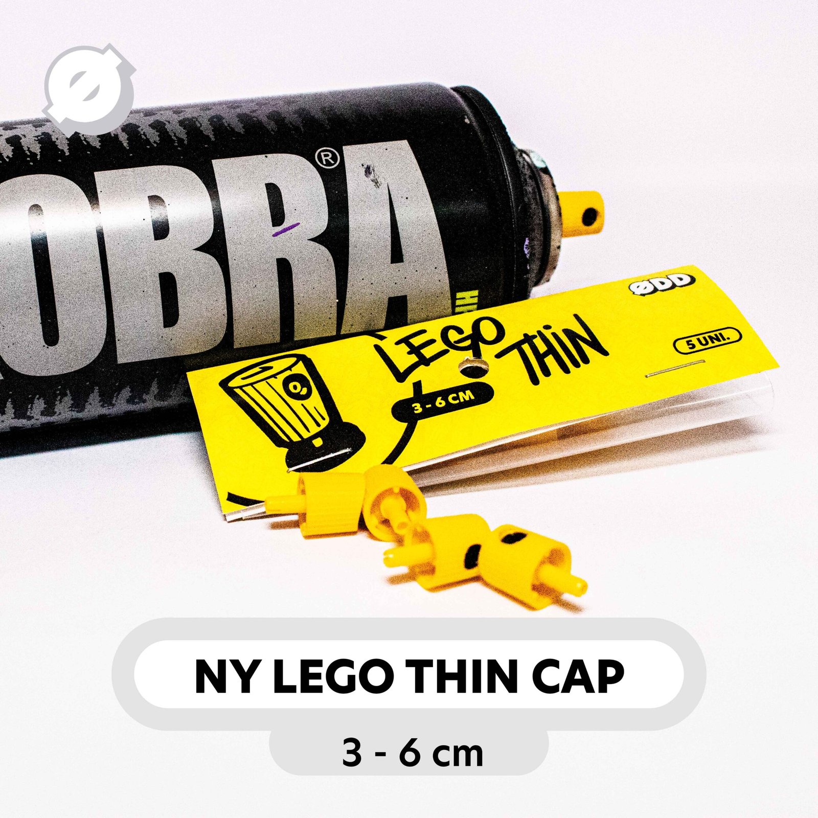CAP VÁLVULA - NY LEGO THIN CAP - PACK 5 UNIDADES - Imagem 3