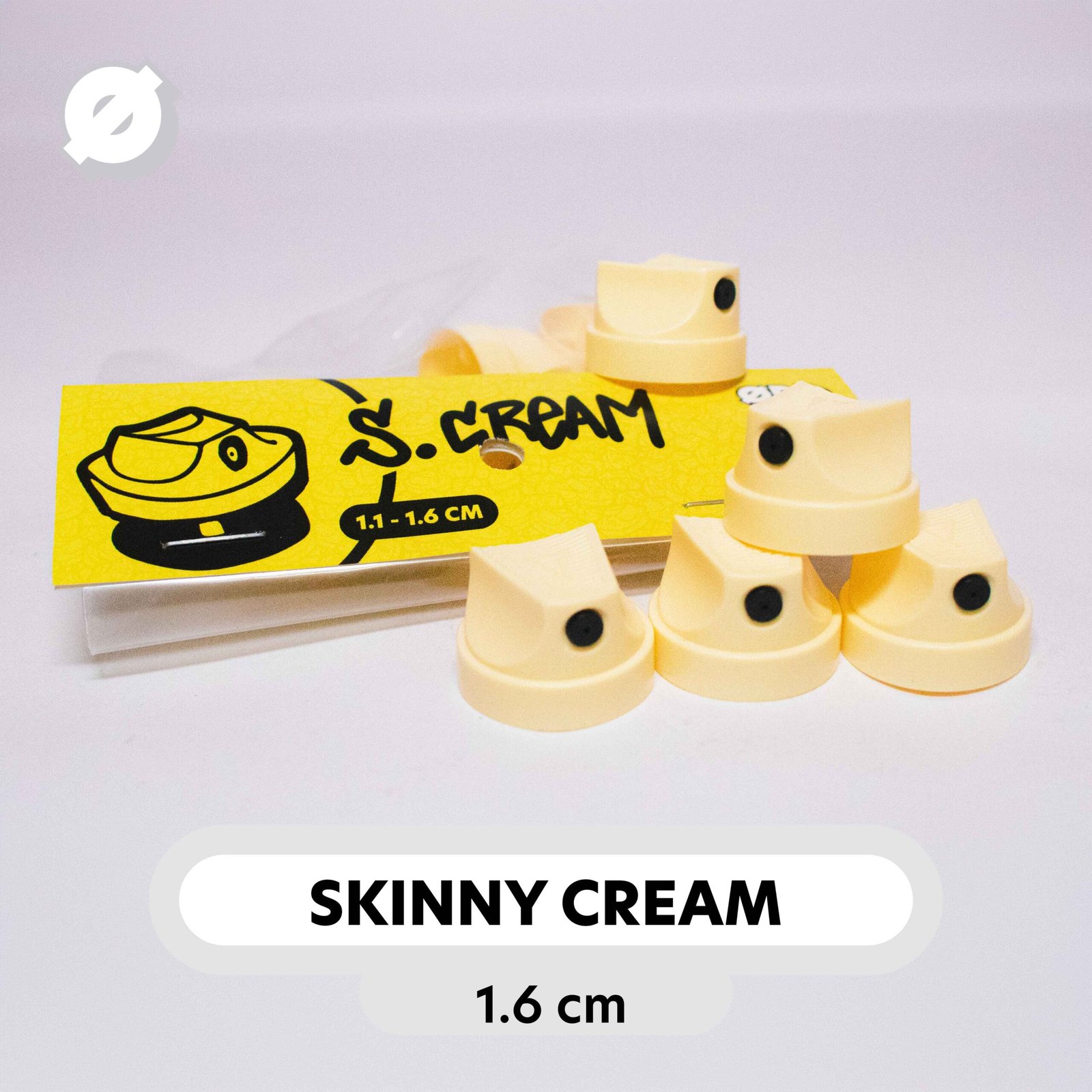CAP VÁLVULA - SKINNY CREAM - PACK 5 UNIDADES - Imagem 3