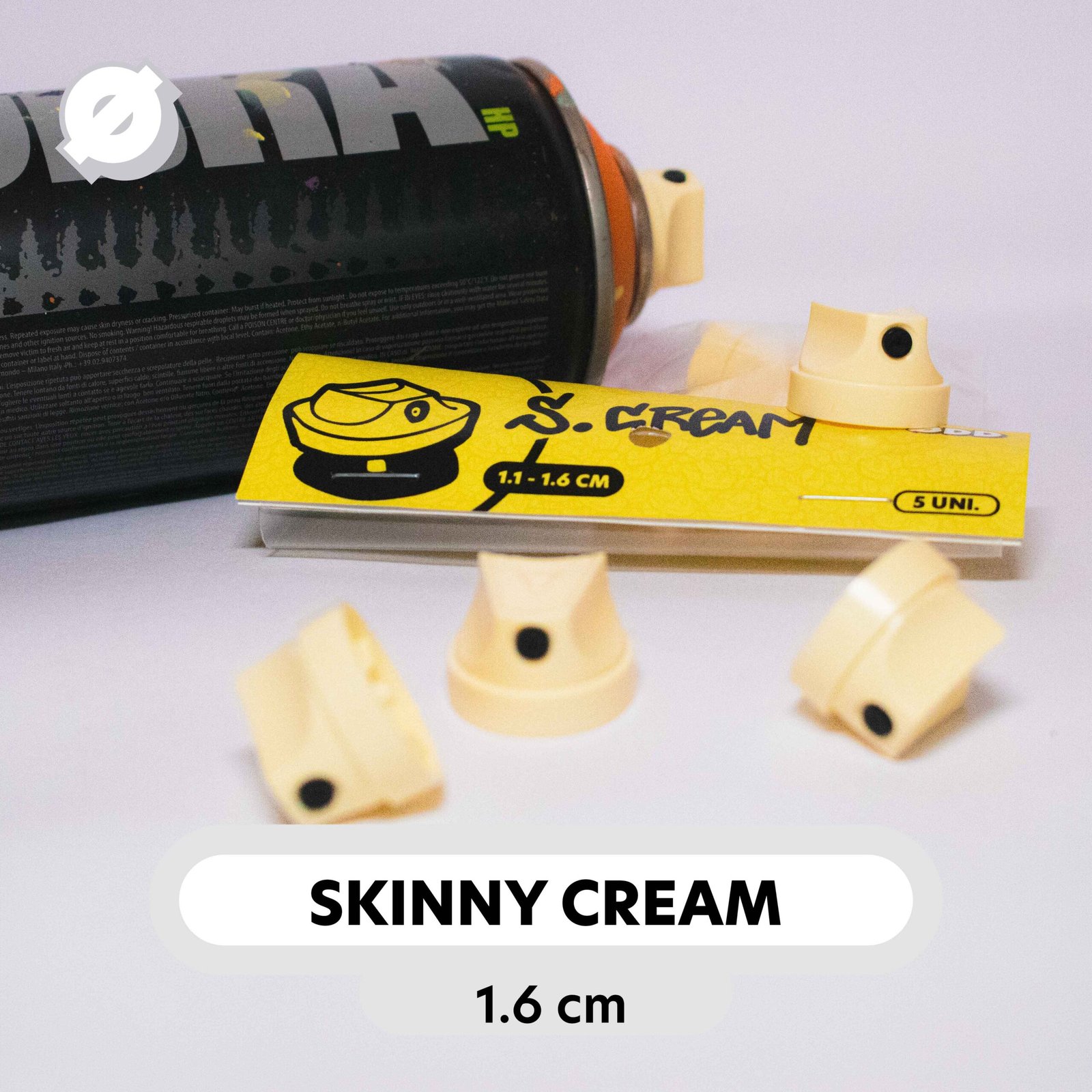 CAP VÁLVULA - SKINNY CREAM - PACK 5 UNIDADES - Imagem 4