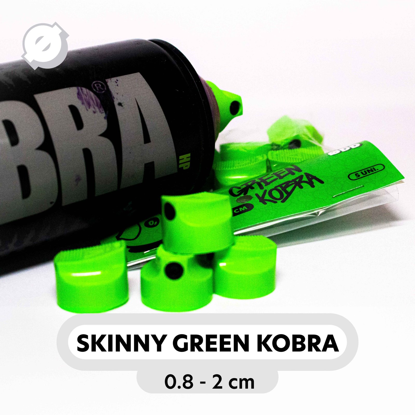 CAP VÁLVULA - SKINNY GREEN KOBRA - PACK 5 UNIDADES - Imagem 4