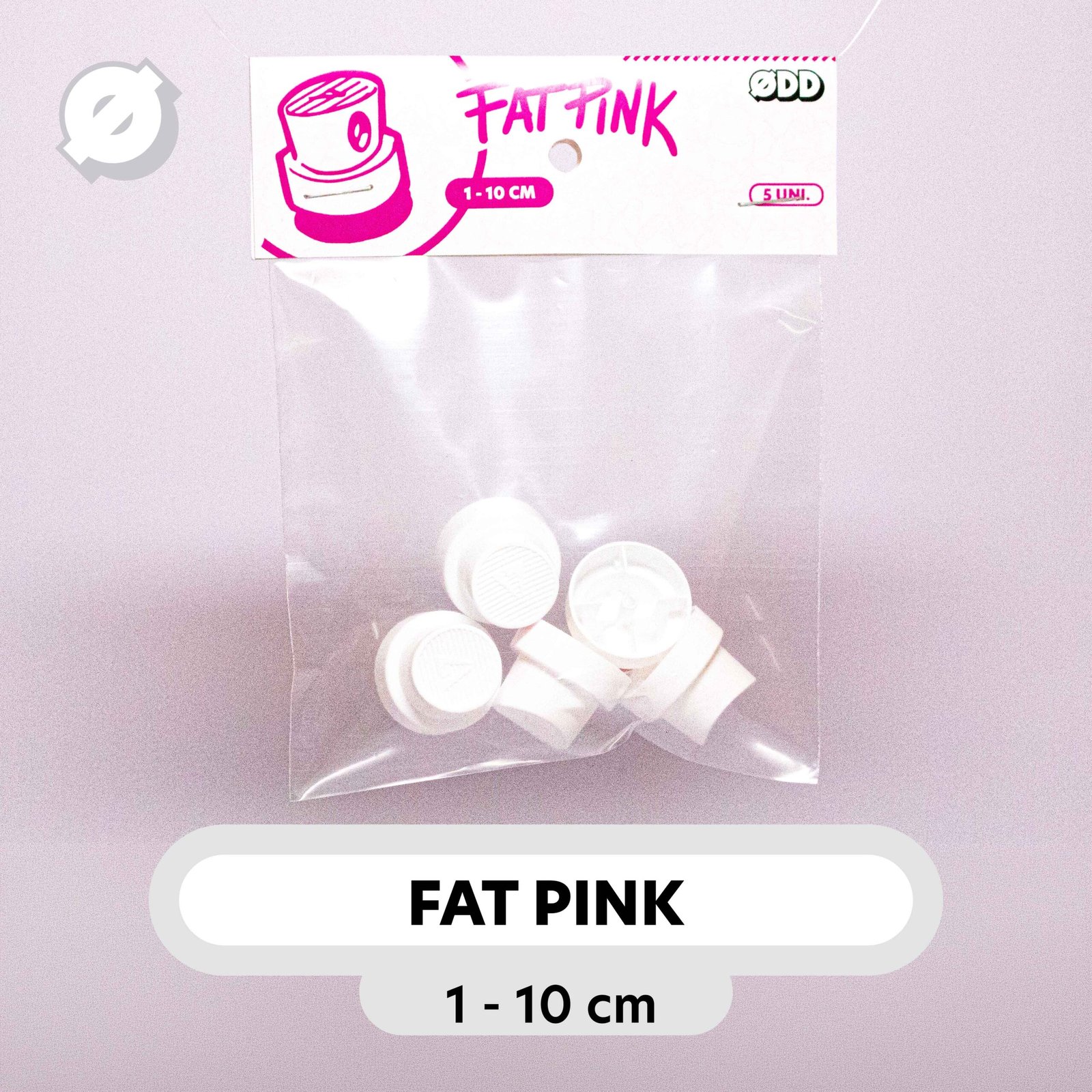 CAP VÁLVULA - FAT PINK - PACK 5 UNIDADES