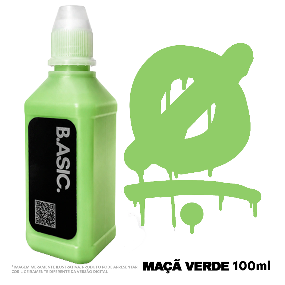 MARCADOR SQUEEZER BASIC 100ml - VERDE LIMÃO