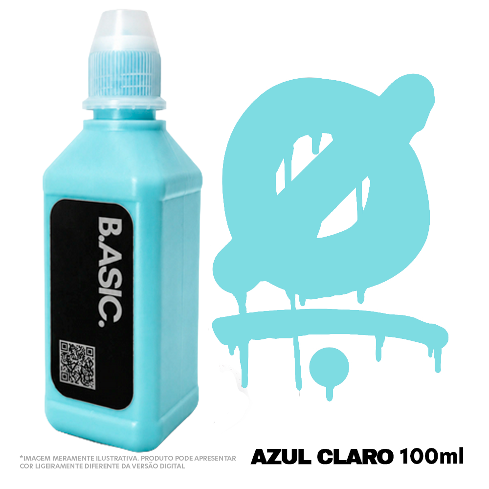 MARCADOR SQUEEZER BASIC 100ml - AZUL CLARO