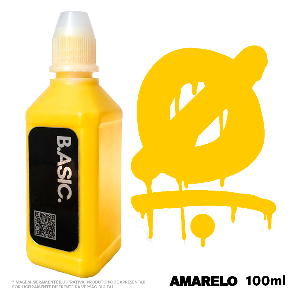MARCADOR SQUEEZER BASIC 100ml - AMARELO